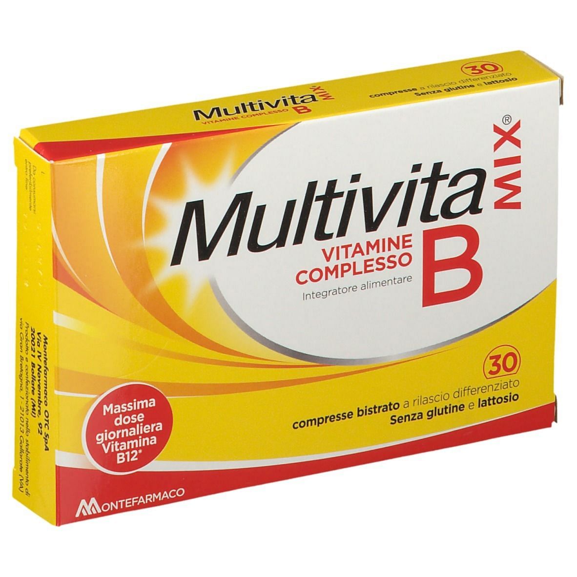 Multivitamix Vit Complesso B 30 Compresse Bistrato