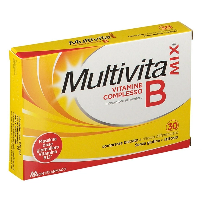 Multivitamix Vit Complesso B 30 Compresse Bistrato