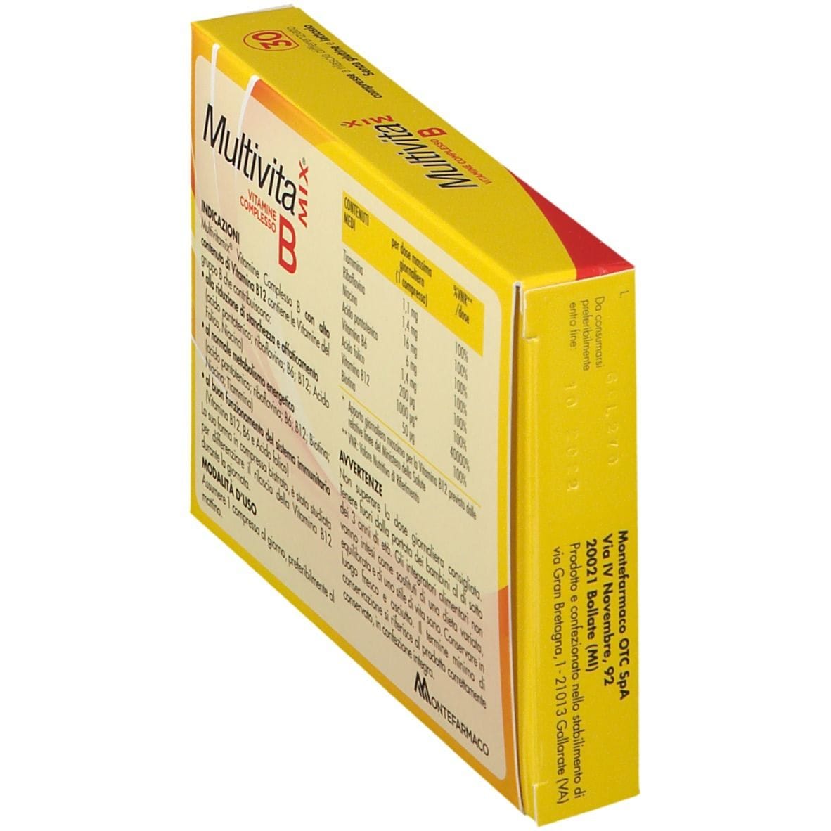 MULTIVITAMIX VIT COMPLESSO B 30 COMPRESSE BISTRATO