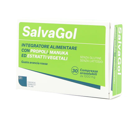 SALVAGOL 30 COMPRESSE ORO AD