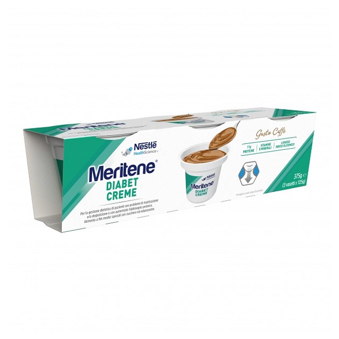 Meritene Diabet Creme Caffe' 3 X 125 G