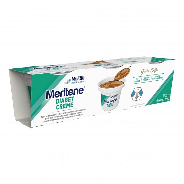 Meritene Diabet Creme Caffe' 3 X 125 G