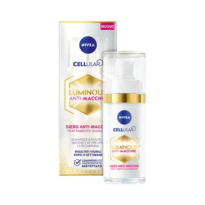 NIVEA LUMINOUS ANTISPOT SIERO ANTI MACCHIA 30 ML NIVEA LUMINOUS ANTISPOT SIERO ANTI MACCHIA 30 ML