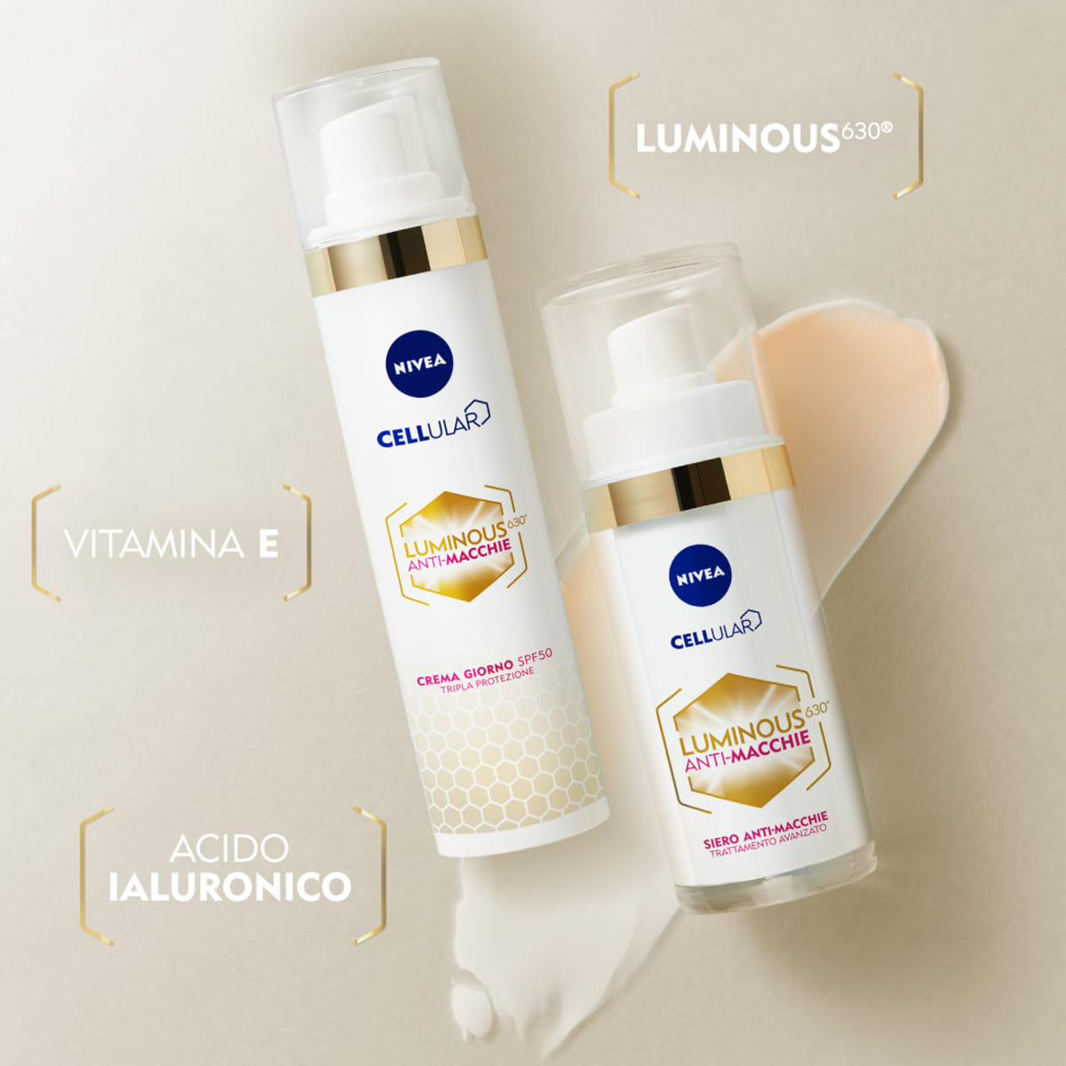 NIVEA LUMINOUS ANTISPOT CREMA GIORNO SPF 50 40 ML