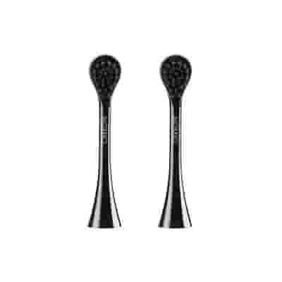 CURAPROX TESTINE RICAMBIO BLACK IS WHITE HYDROSONIC DUO PACK BLACK 2 PEZZI