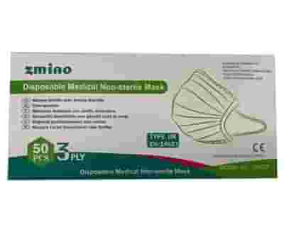 MASCHERINA CHIRURGICA TIPO IIR 3 VELI NON LAVABILE 50 PEZZI