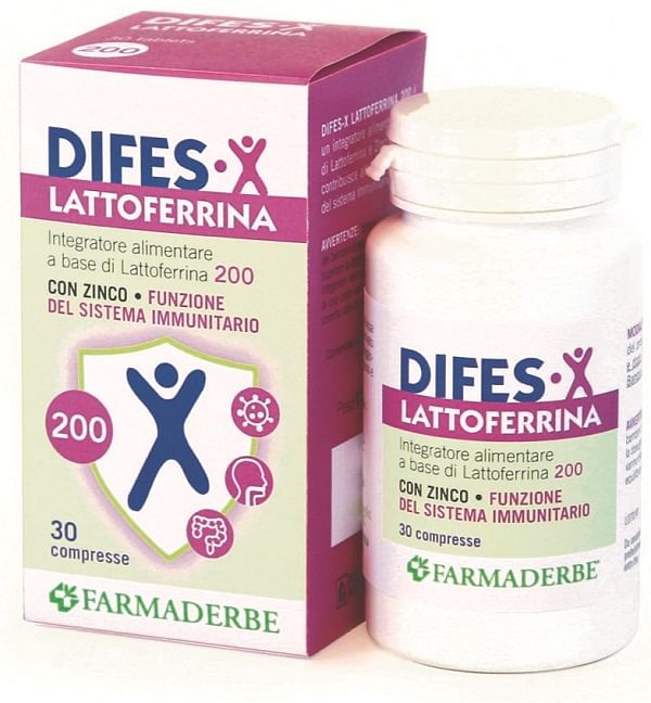 Difes X Lattoferrina 200 30 Compresse