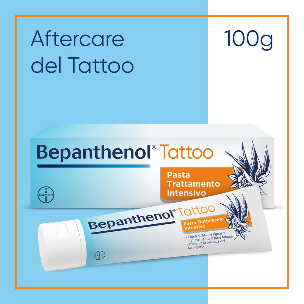 BEPANTHENOL TATTOO PASTA TRATTAMENTO INTENSIVO 100 G