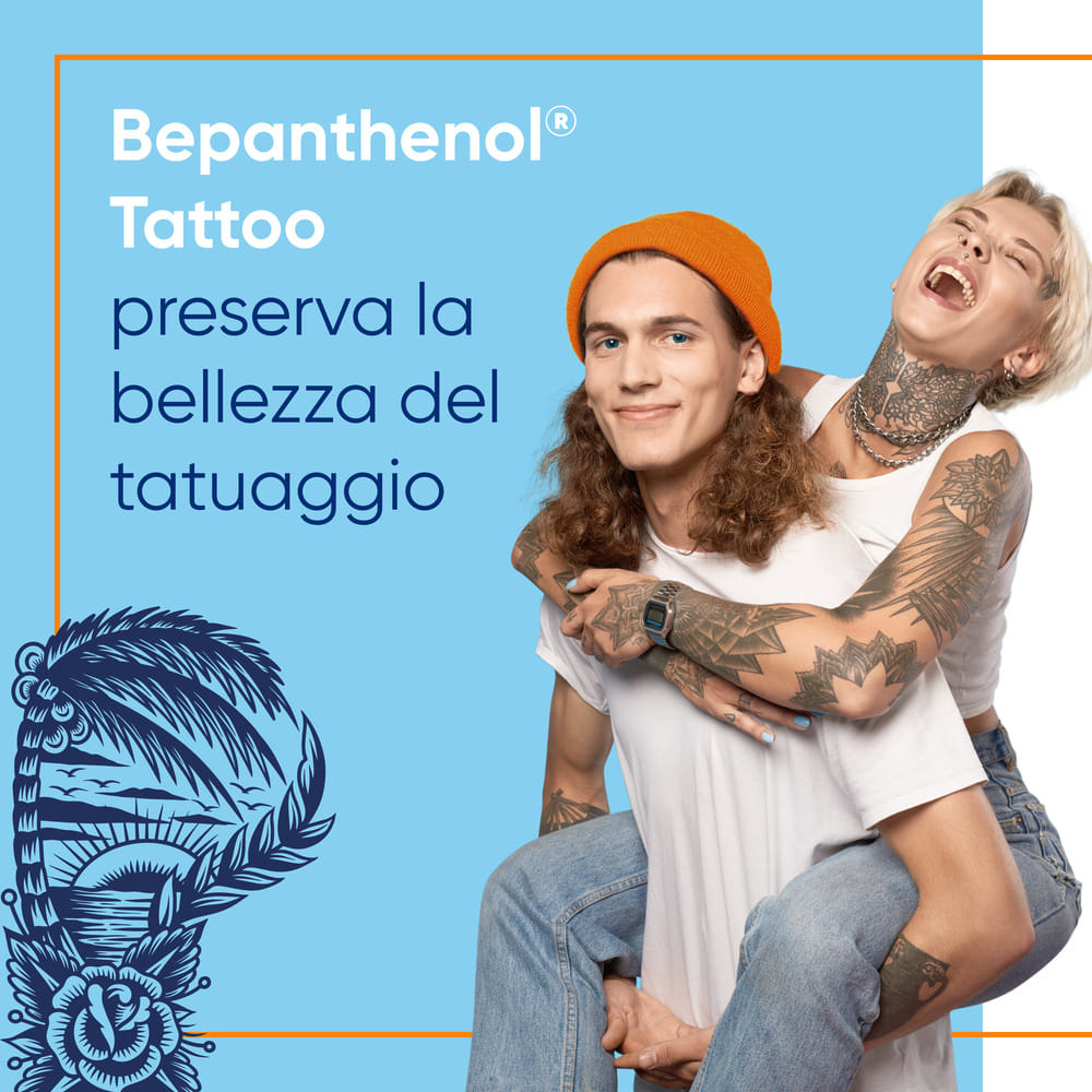 BEPANTHENOL TATTOO PASTA TRATTAMENTO INTENSIVO 100 G