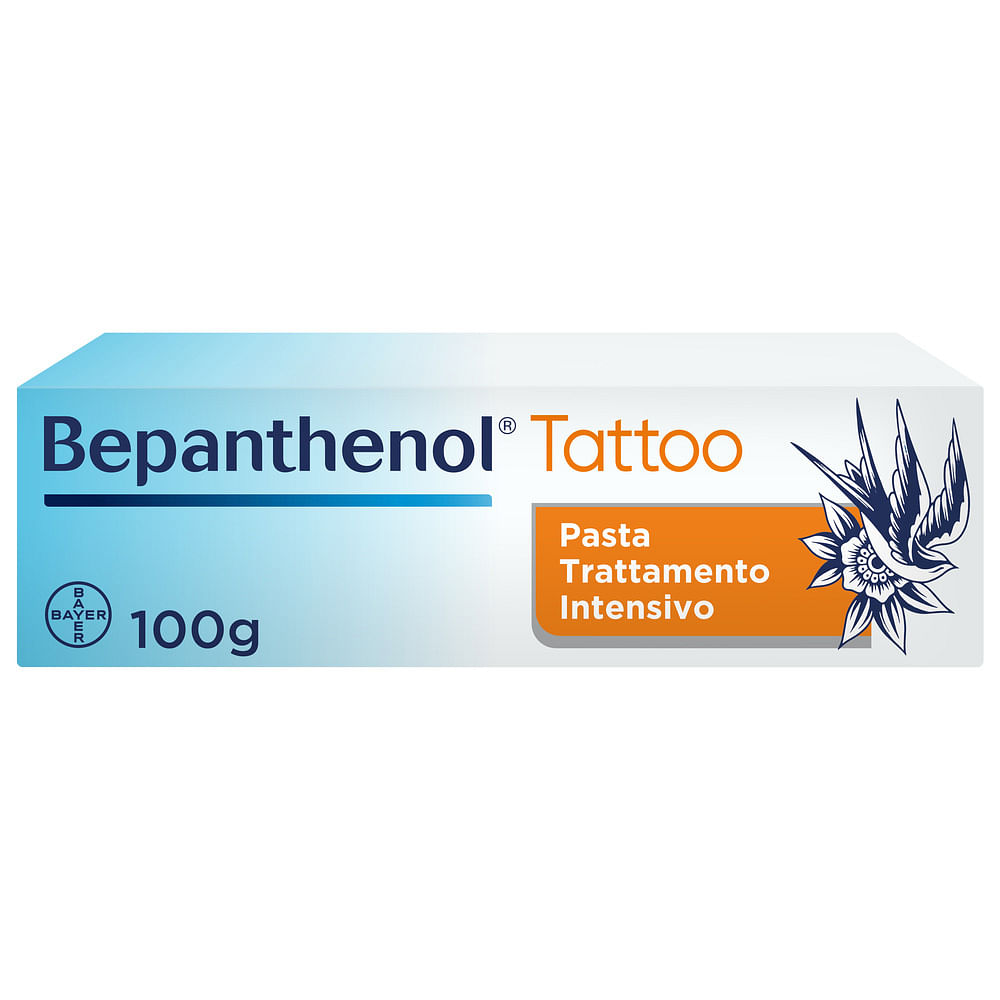 Bepanthenol Tattoo Pasta Trattamento Intensivo 100 G