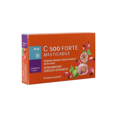 C500 FORTE MASTICABILE 30 COMPRESSE C500 FORTE MASTICABILE 30 COMPRESSE