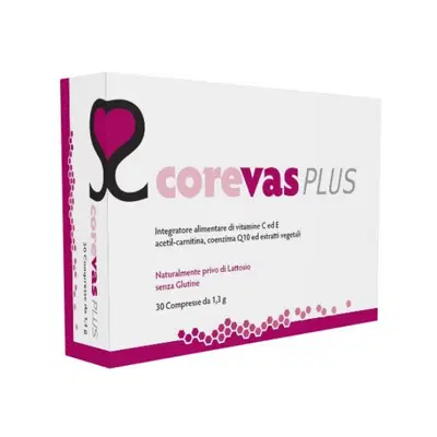COREVAS PLUS 30 COMPRESSE COREVAS PLUS 30 COMPRESSE