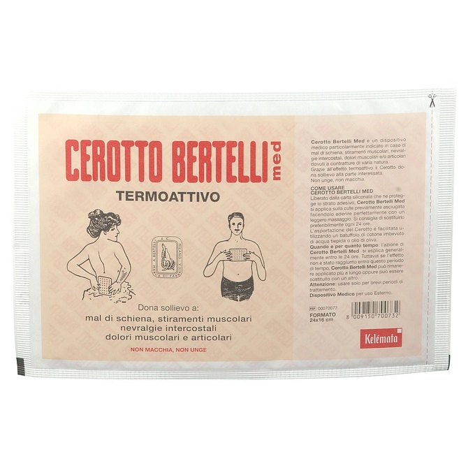 Bertelli Cerotto Med Grande 24 X 16 Cm