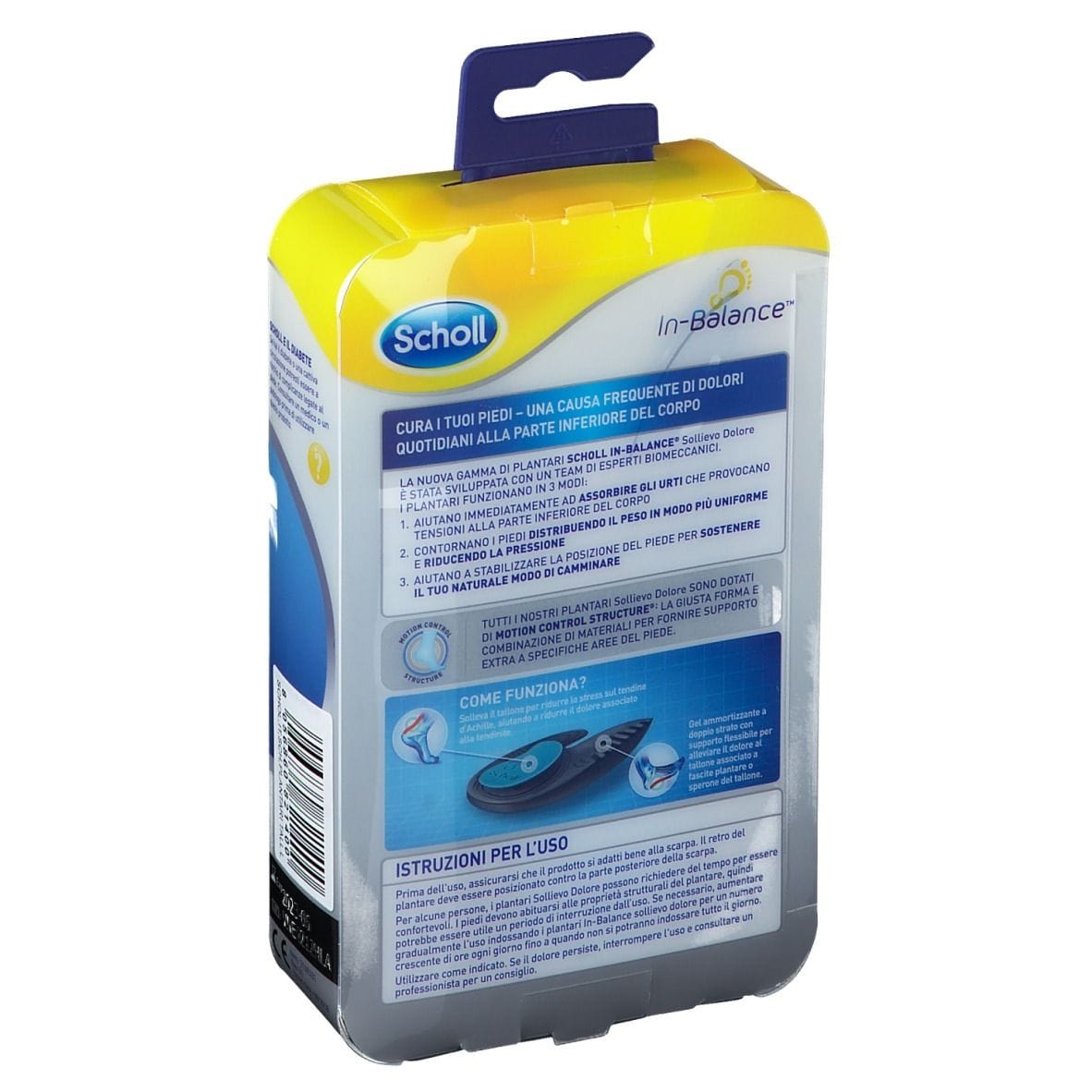 SCHOLL PLANTARE TALLONE L 2 PEZZI