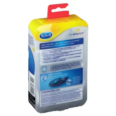 SCHOLL PLANTARE TALLONE M 2 PEZZI SCHOLL PLANTARE TALLONE M 2 PEZZI