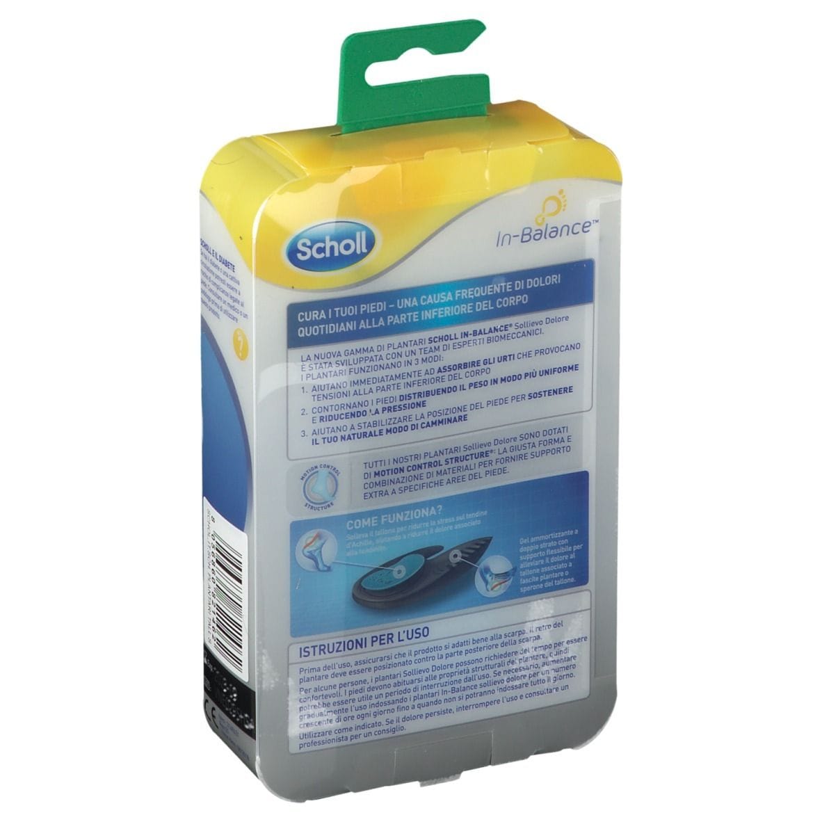 SCHOLL PLANTARE TALLONE S 2 PEZZI