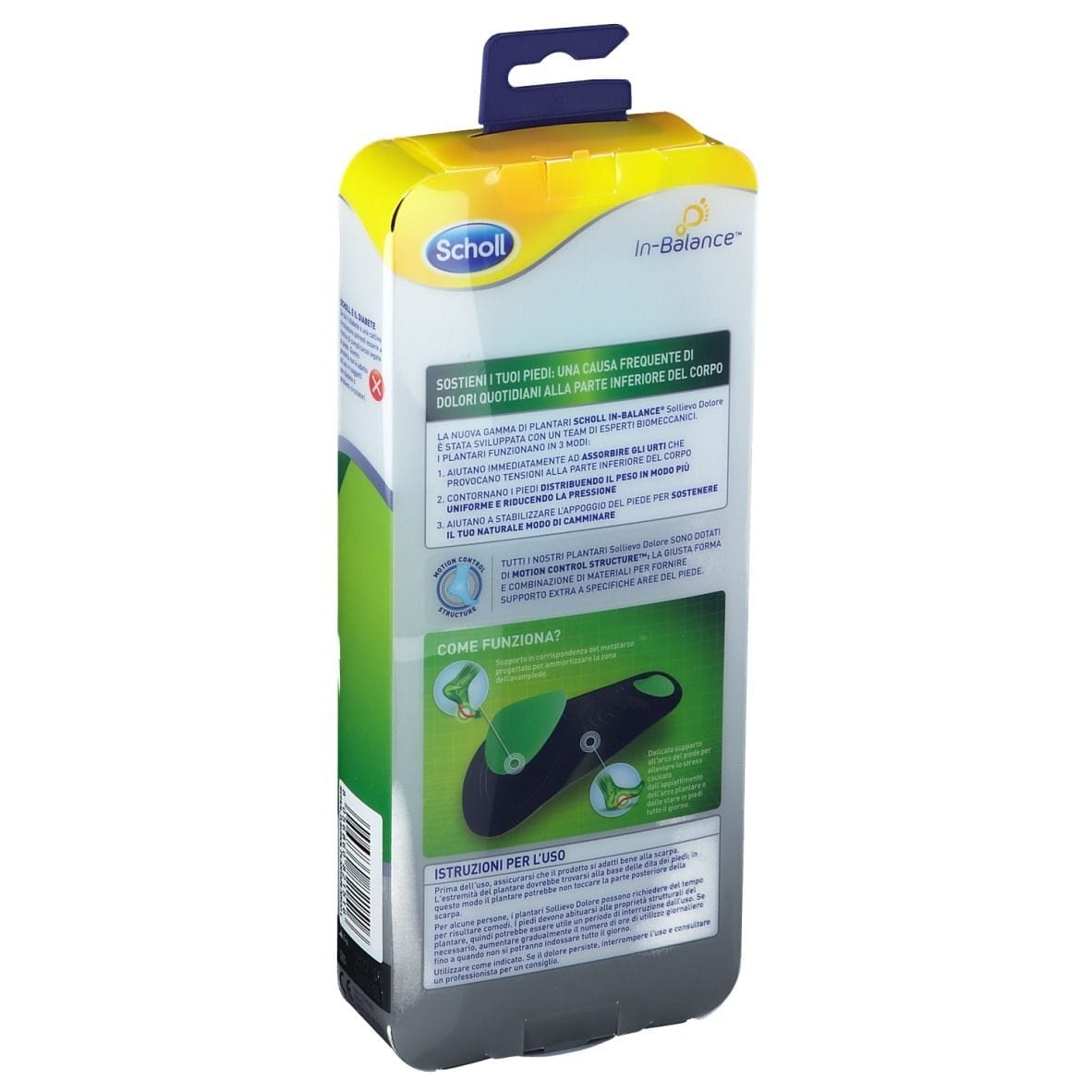 SCHOLL PLANTARE ARCO L 2 PEZZI