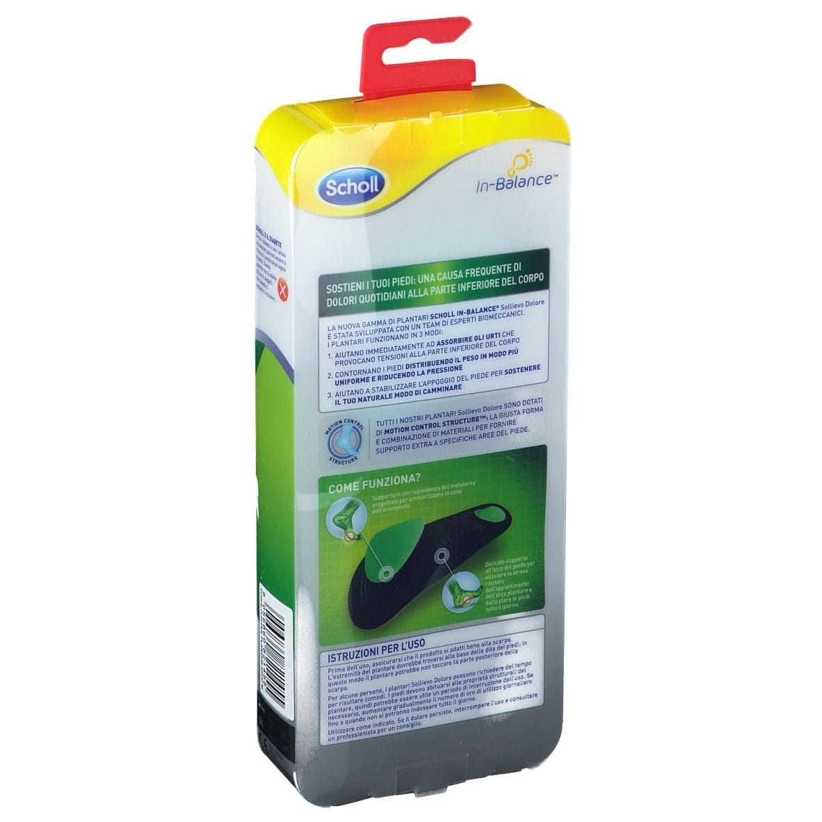 SCHOLL PLANTARE ARCO M 2 PEZZI
