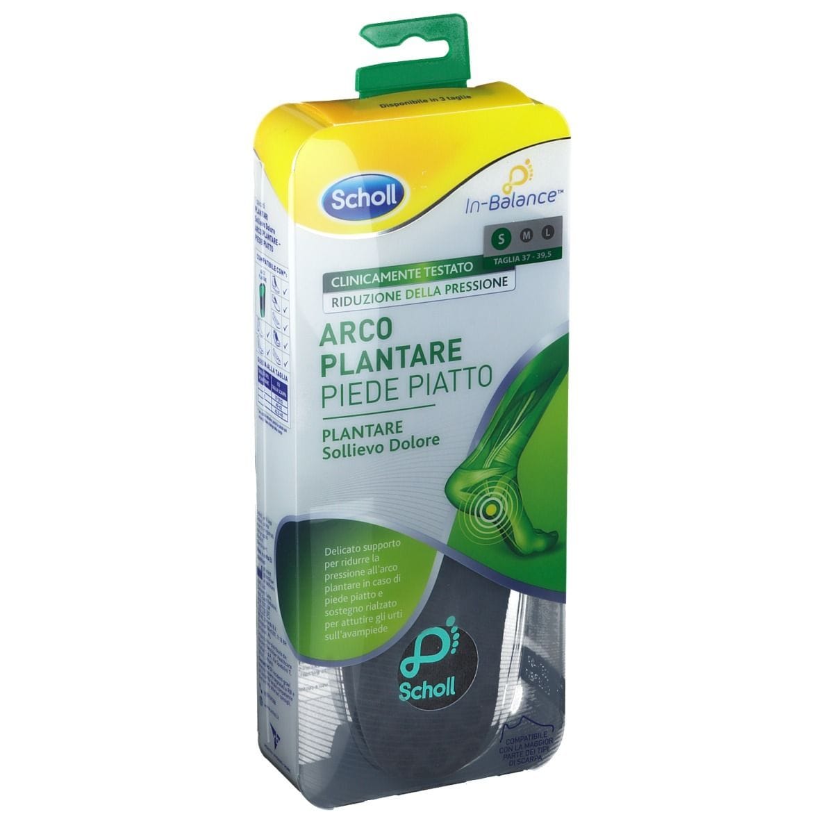 SCHOLL PLANTARE ARCO S 2 PEZZI