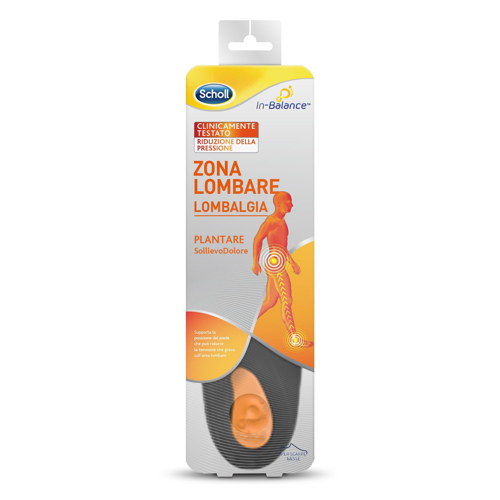 Scholl Plantare Lombare L 2 Pezzi