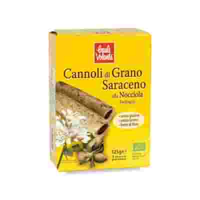 CANNOLI GRANO SARACENO CREMA ALLA NOCCIOLA 125 G
