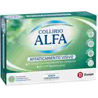 COLLIRIO ALFA AFFATICAMENTO VISIVO 10 PEZZI MONODOSE