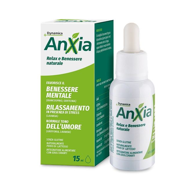 Dynamica Anxia Relax E Benessere Naturale Gocce 15 Ml