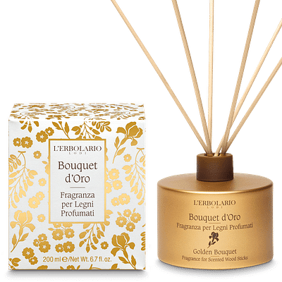 BOUQUET D'ORO FRAGRANZA PER LEGNI 200 ML