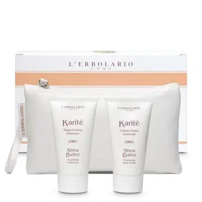 KARITE' BEAUTY-POCHETTE BAGNOCREMA 75 ML + CREMA CORPO 75 ML EDIZIONE LIMITATA KARITE' BEAUTY-POCHETTE BAGNOCREMA 75 ML + CREMA CORPO 75 ML EDIZIONE LIMITATA
