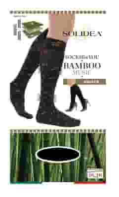 SOCKS FOR YOU BAMBOO MUSIC GAMBALETTO NERO M