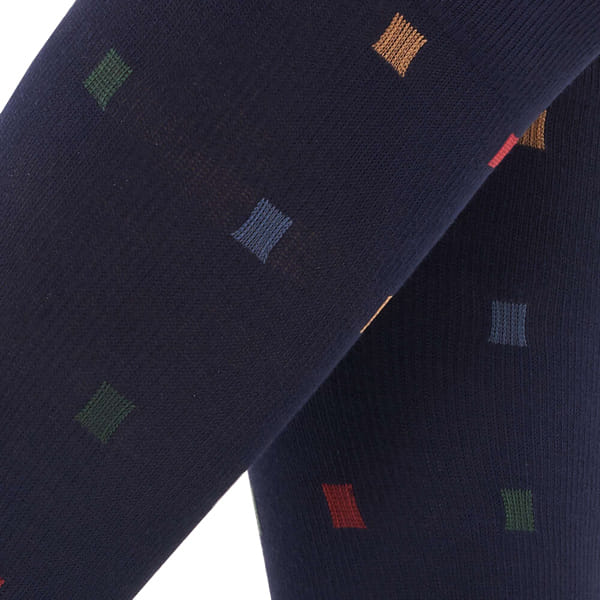 SOCKS FOR YOU BAMBOO SQUARE GAMBALETTO BLU NAVY XL