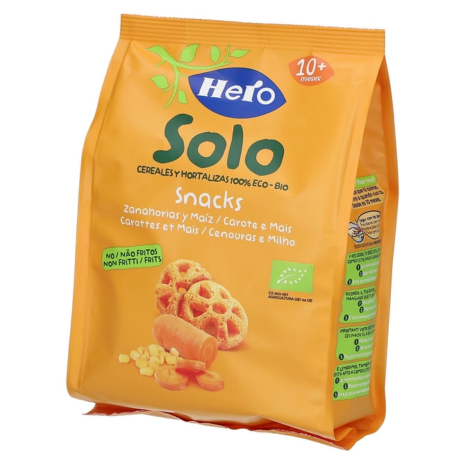 Hero Baby Solo Snack Carota Mais 40 G