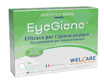 SALVIETTE OCULARI STERILI EYEGIENE 16 PEZZI 14X15CM