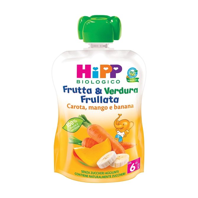 Hipp Bio Frutta & Verdura Carota Mango Banana 90 G