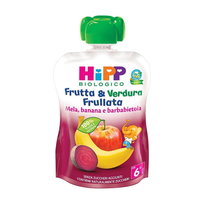 Hipp Bio Frutta & Verdura Mela Banana Barbabietola 90 G
