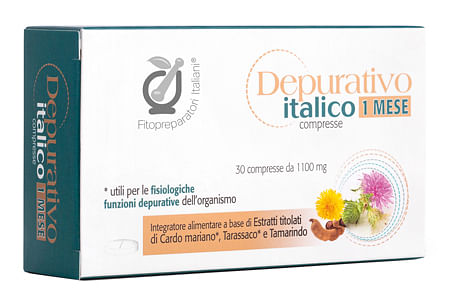 Fitopreparatori Italiani Depurativo Italico 30 Compresse