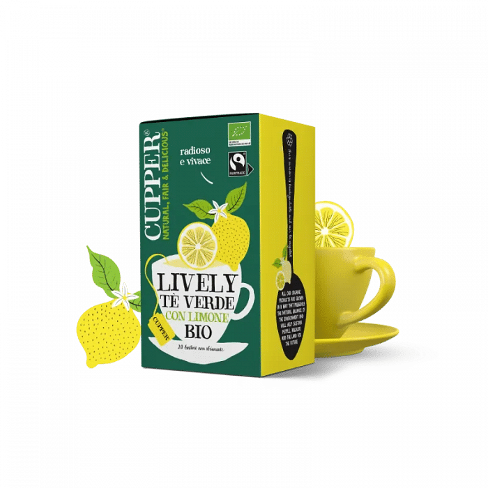 Cupper Te' Verde Al Limone 35 G