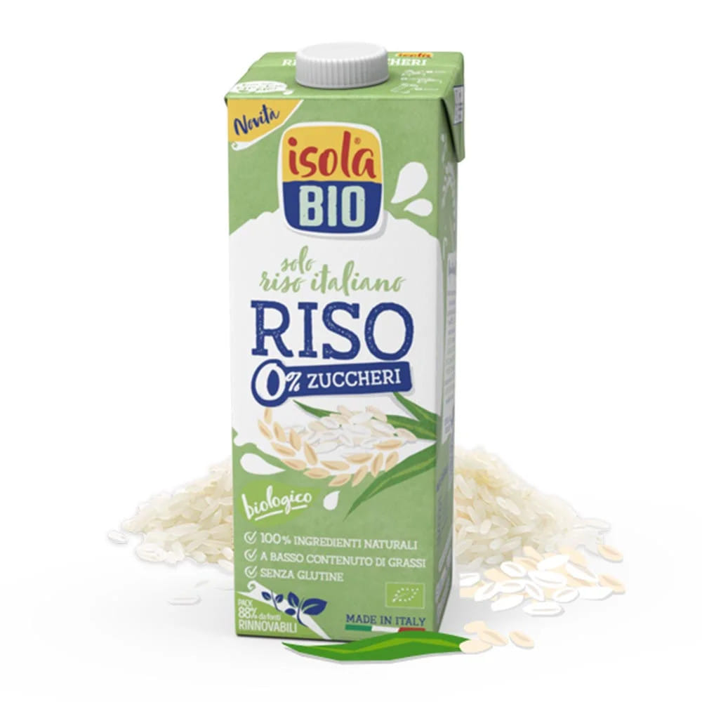 ISOLA BIO BEVANDA RISO ZERO ZUCCHERI 1 LITRO