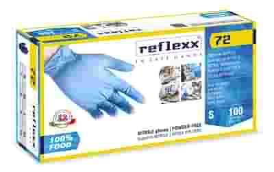 REFLEXX 72 GUANTO IN NITRILE S 100 PEZZI