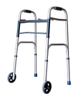 DEAMBULATORE PIEGHEVOLE 2 RUOTE FISSE