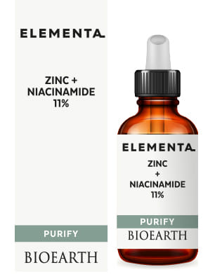 ELEMENTA ZINC + NIACINAMIDE 11% PURIF 15 ML