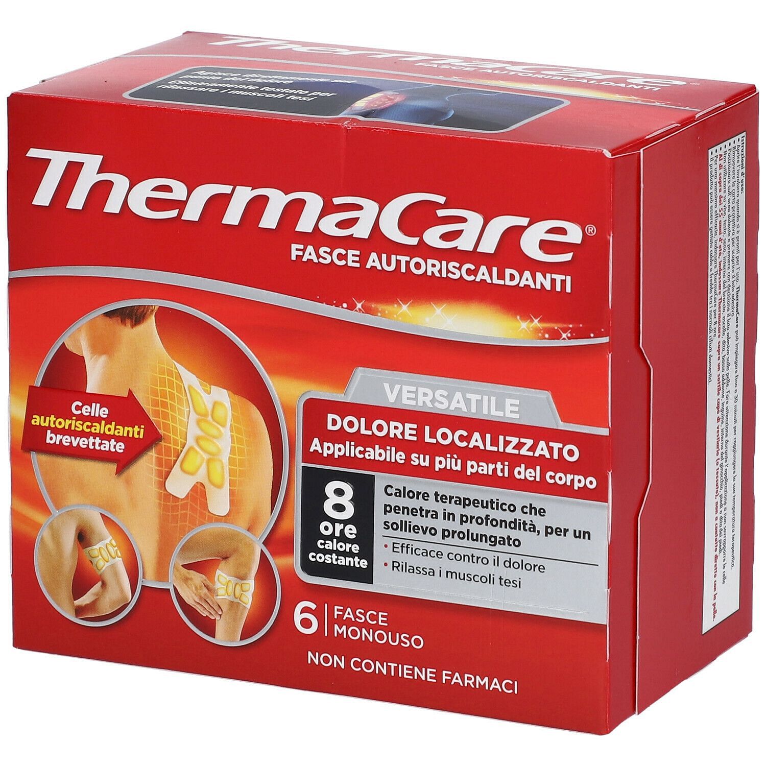 Fascia Thermacare Versatile 6 Pezzi