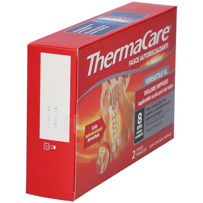 FASCIA AUTORISCALDANTE VERSATILE THERMACARE XL 2 PEZZI FASCIA AUTORISCALDANTE VERSATILE THERMACARE XL 2 PEZZI