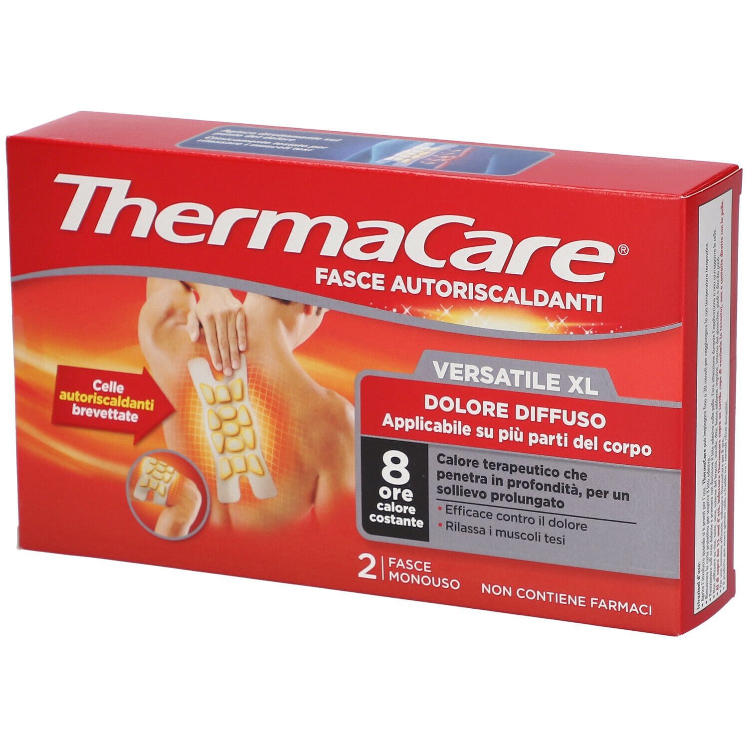 Fascia Autoriscaldante Versatile Thermacare Xl 2 Pezzi