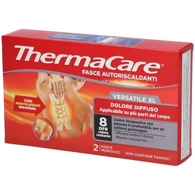 FASCIA AUTORISCALDANTE VERSATILE THERMACARE XL 2 PEZZI FASCIA AUTORISCALDANTE VERSATILE THERMACARE XL 2 PEZZI