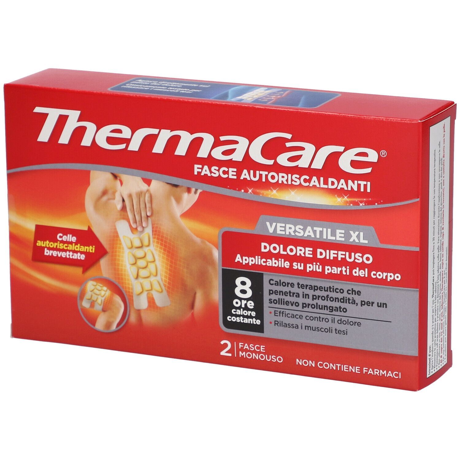 Fascia Autoriscaldante Versatile Thermacare Xl 2 Pezzi