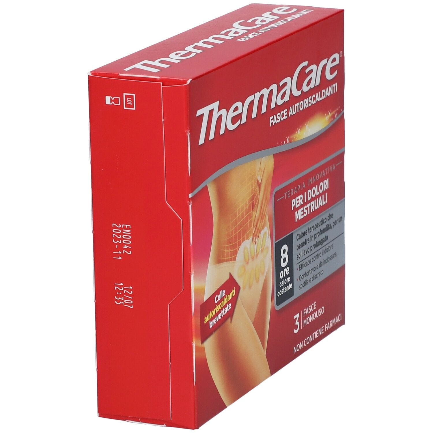 FASCIA THERMACARE DOLORI MESTRUALI 3 PEZZI