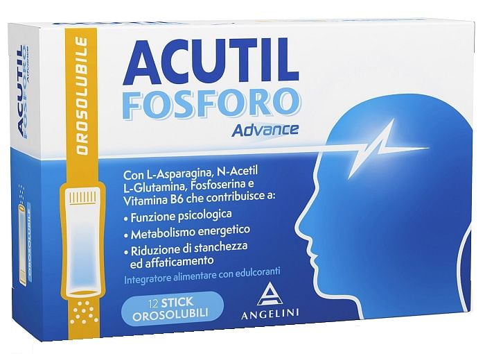 Acutil Fosforo Advance 12 Stick Orosolubili