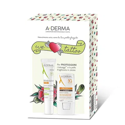PROTECT KIT TATOO STICK INVISIBILE 8 G + EPITHELIE AH ULTRA CREMA 15 ML PROTECT KIT TATOO STICK INVISIBILE 8 G + EPITHELIE AH ULTRA CREMA 15 ML