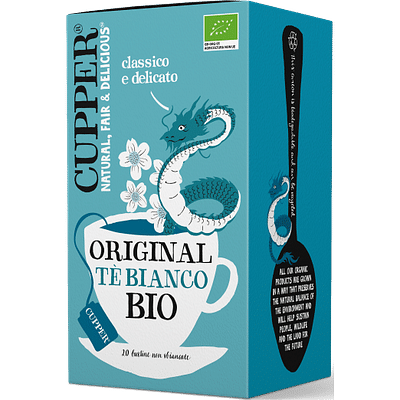 CUPPER TE' BIANCO BIO 20 FILTRI 34 G